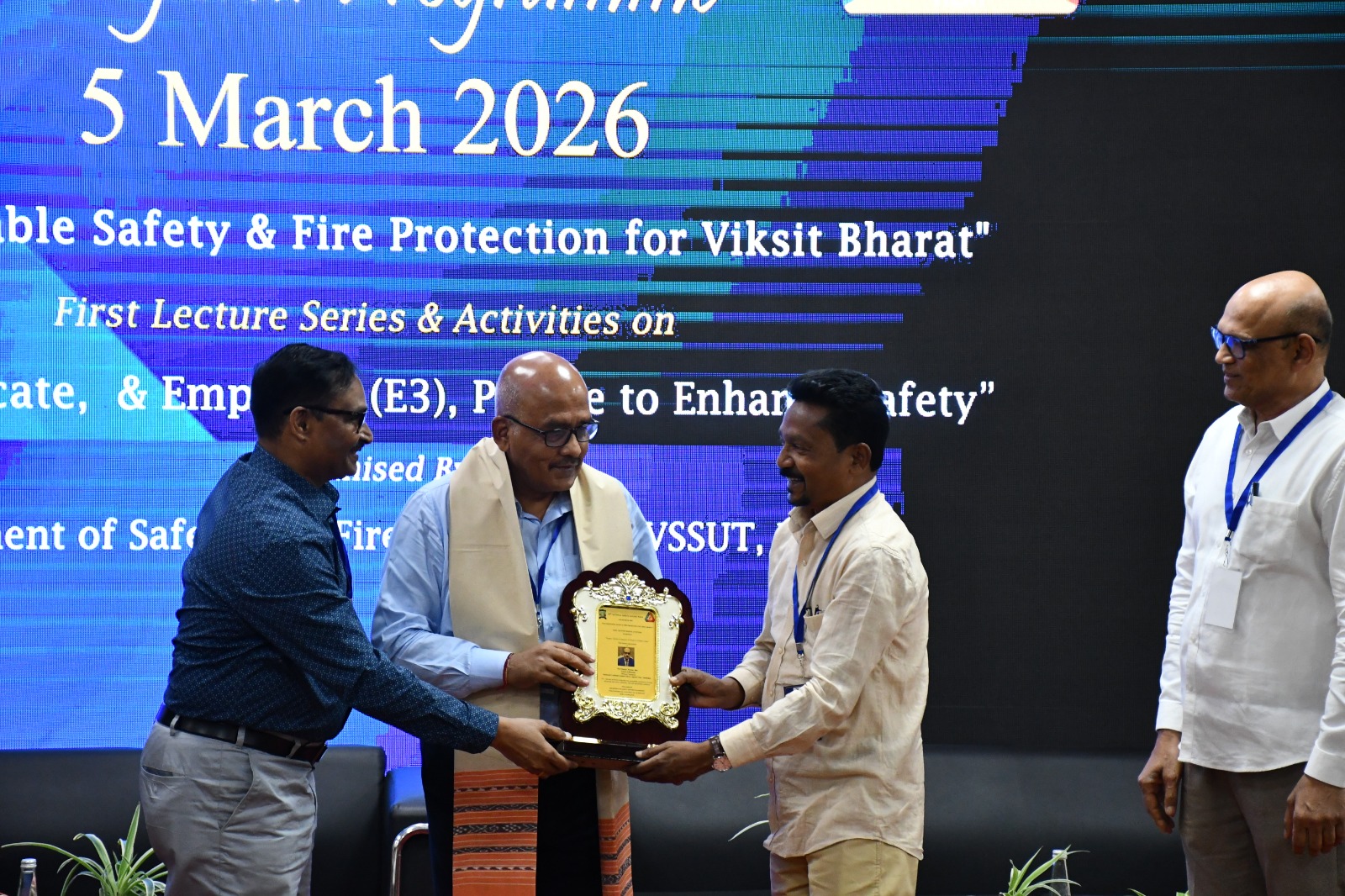 Celebration of 55th National Safety Week from 5-10March 2026@ VSSUT