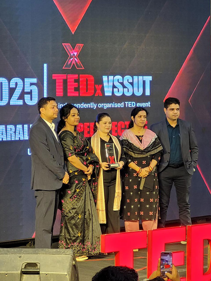 TEDx VSSUT held on 01 November 2025