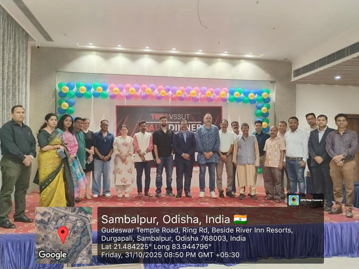 TEDx VSSUT held on 01 November 2025