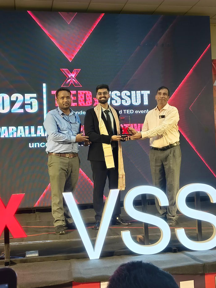 TEDx VSSUT held on 01 November 2025