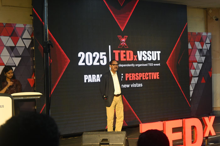 TEDx VSSUT held on 01 November 2025