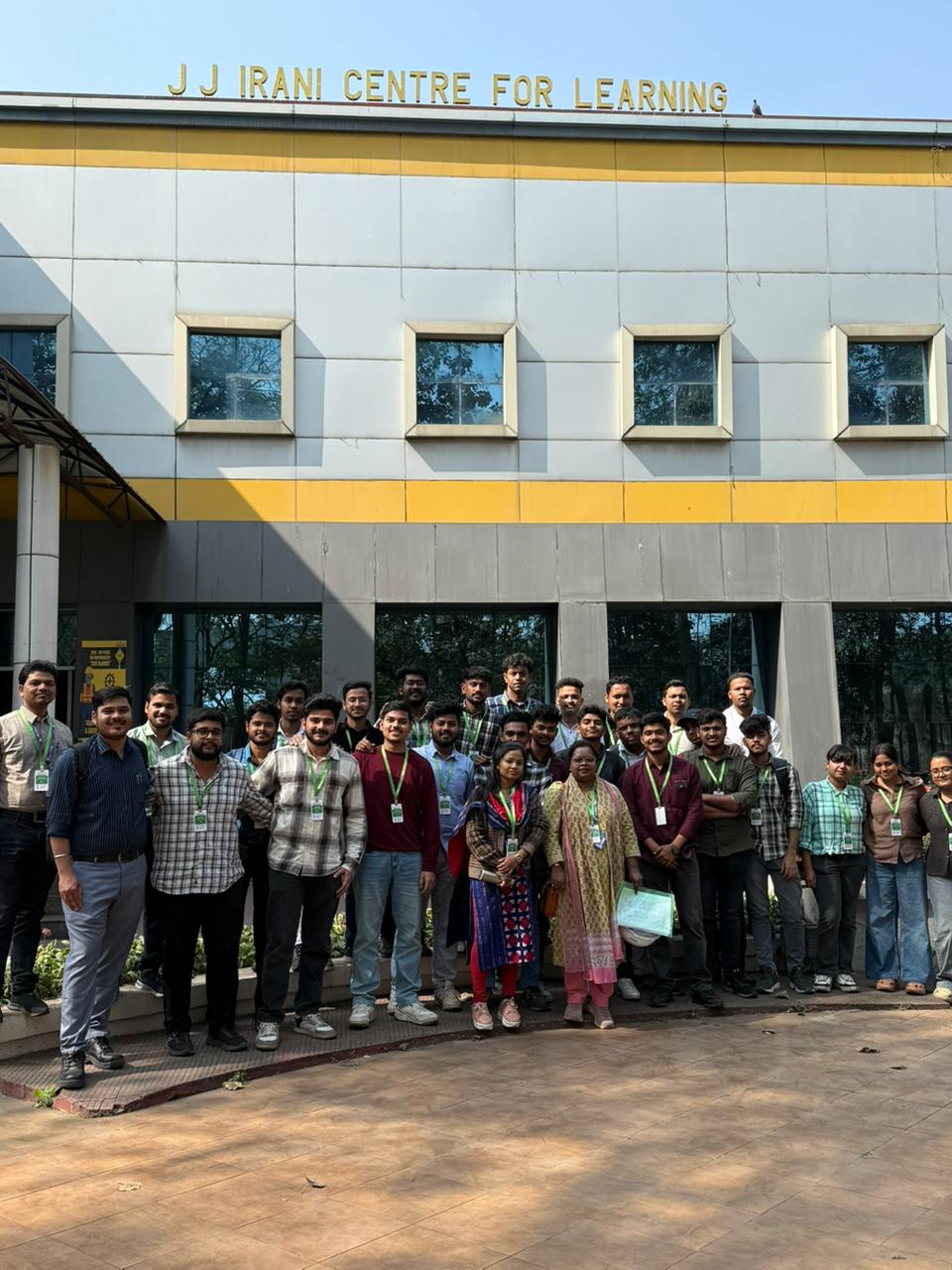 Industrial visit to TRL Krosaki refractories ltd on 4th and 6th feb 2025 by 60 students , 3rd yr of Production Engg.department