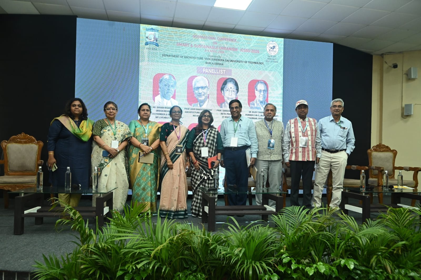 International Conference on  Smart and Sustainable Urbanism - ICSSU 2026,  8-9 April 2026   Organised by  Department of Architecture  Veer Surendra Sai University of Technology, Burla