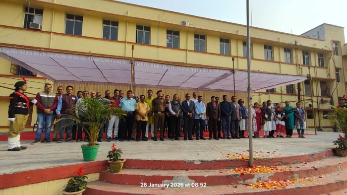 Republic Day 2026 Celebration and Flag Hoisting Ceremony at VSSUT, Burla