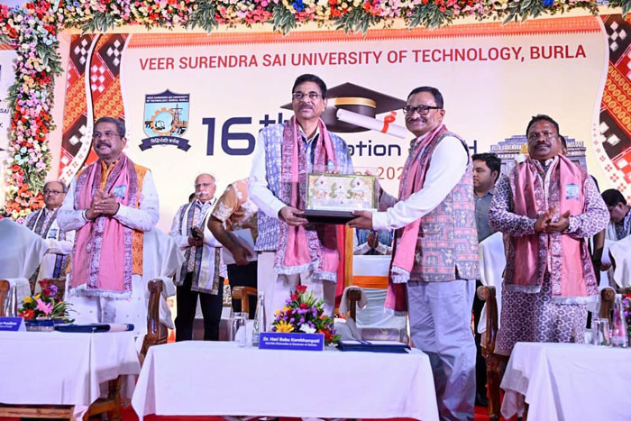 16th Convocation of VSSUT Burla on 13 September 2025