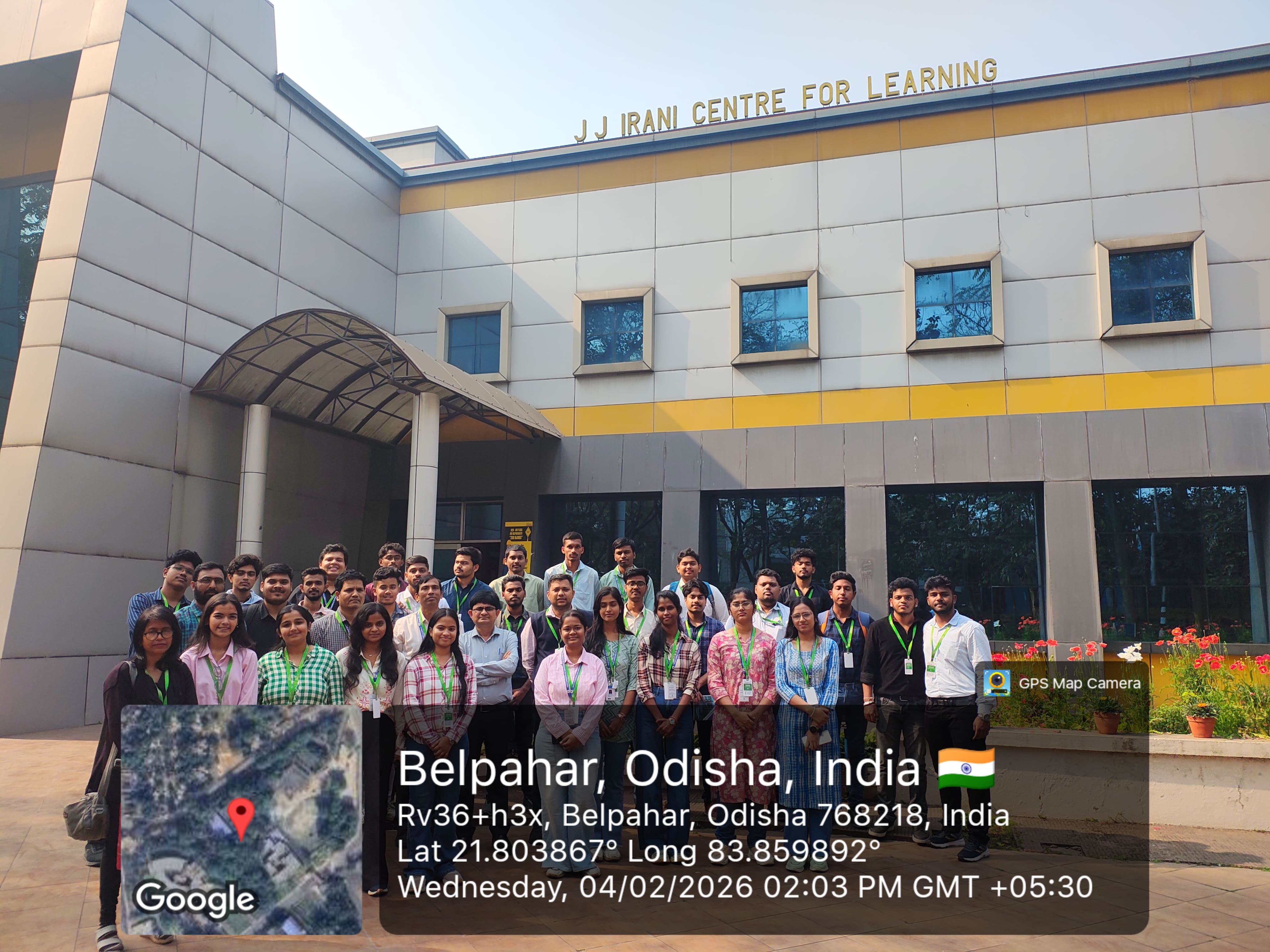 Industrial visit to TRL Krosaki refractories ltd on 4th and 6th feb 2025 by 60 students , 3rd yr of Production Engg.department