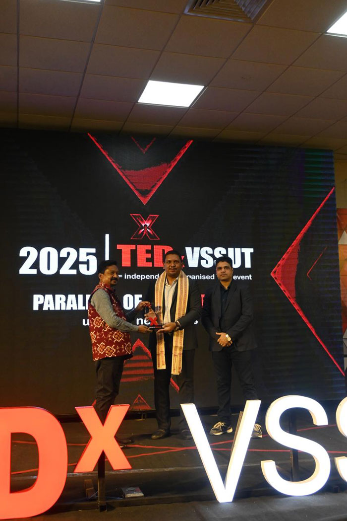 TEDx VSSUT held on 01 November 2025